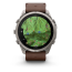 Умные часы Garmin Fenix 9 PRO INREACH, 51 мм, AMOLED, Sapphire Titanium with Walnut Leather Band, изображение 6