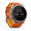 Умные часы Garmin Fenix 9 PRO INREACH, 51 мм, AMOLED, Sapphire Titanium with Autumn Orange/Spark Orange Silicone Band, изображение 8