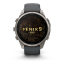Умные часы Garmin Fenix 9 PRO INREACH, 47 мм, AMOLED, Sapphire Titanium with Graphite/Black Silicone Band, изображение 7