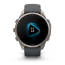 Умные часы Garmin Fenix 9 PRO INREACH, 47 мм, AMOLED, Sapphire Titanium with Graphite/Black Silicone Band, изображение 8