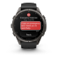 Умные часы Garmin Fenix 9 PRO INREACH, 43 мм, AMOLED, Sapphire Carbon Gray DLC Titanium with Black/Pebble Gray Silicone Band, изображение 4