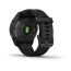 Умные часы Garmin FENIX 7S Sapphire Solar титановый угольно-серый DLC с силиконовым ремешком