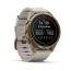 Умные часы Garmin Fenix 9 PRO INREACH, 43 мм, AMOLED, Sapphire Autumn Gold Titanium with Bone Leather Band, изображение 7