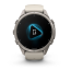 Умные часы Garmin Fenix 9 PRO INREACH, 43 мм, AMOLED, Sapphire Titanium with Fog Gray/Dark Sandstone Silicone Band, изображение 2