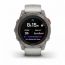Умные часы Garmin FENIX 7 PRO Sapphire Solar титановый серый с серо-оранжевым ремешком