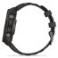 Умные часы Garmin Fenix 8, 47 мм, AMOLED, Sapphire Carbon Gray DLC Titanium with Black/Pebble Gray Silicone Band