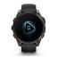 Умные часы Garmin Fenix 8, 47 мм, AMOLED, Sapphire Carbon Gray DLC Titanium with Black/Pebble Gray Silicone Band