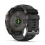 Умные часы Garmin Fenix 8, 51 мм, AMOLED, Slate Gray with black silicone band