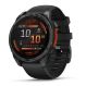 Умные часы Garmin Fenix 8, 47 мм, AMOLED, Slate Gray with black silicone band